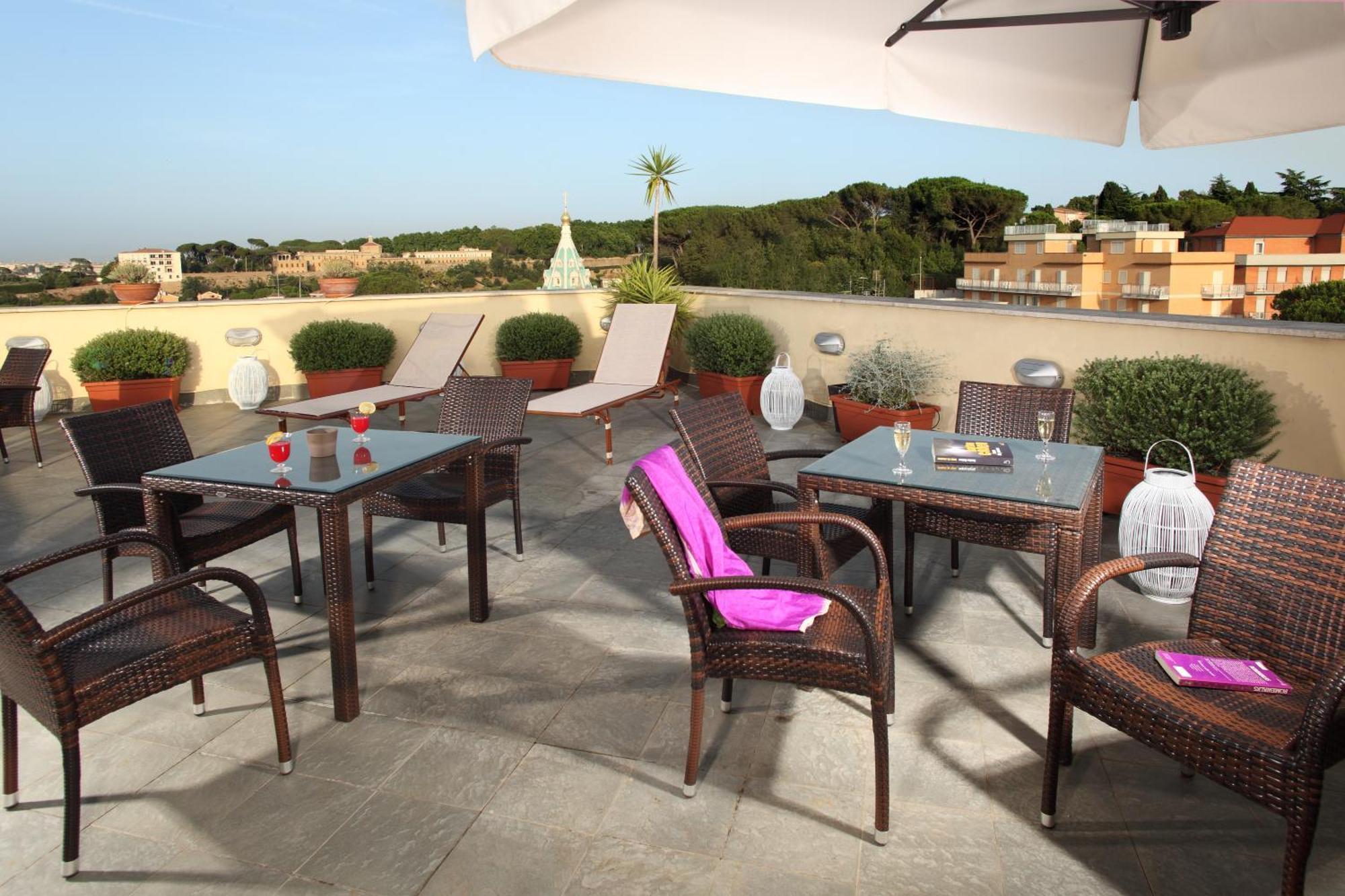 Hotel Alessandrino Ρώμη Εστιατόριο φωτογραφία